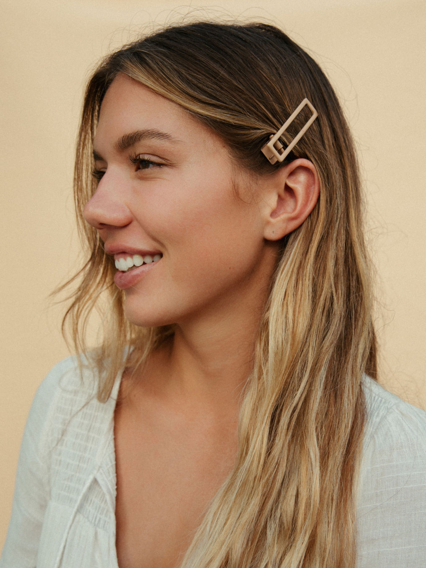 Lu Lu Hair Clips Set | Mauve + Pink