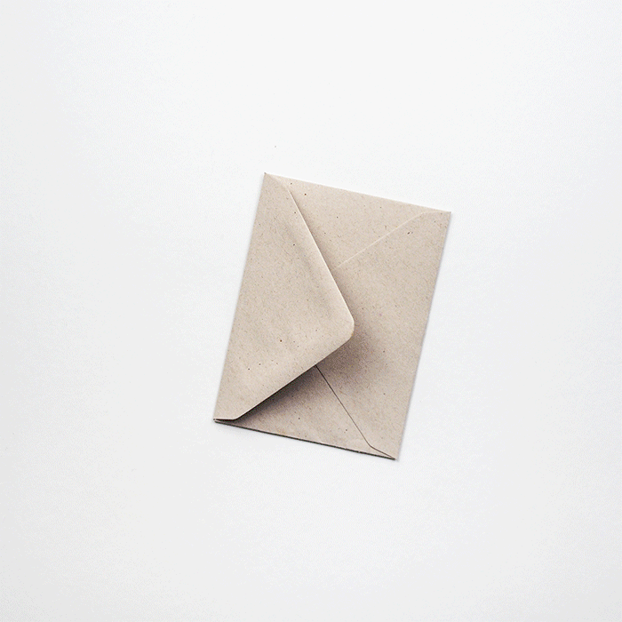 Purple Flower Mini Card
