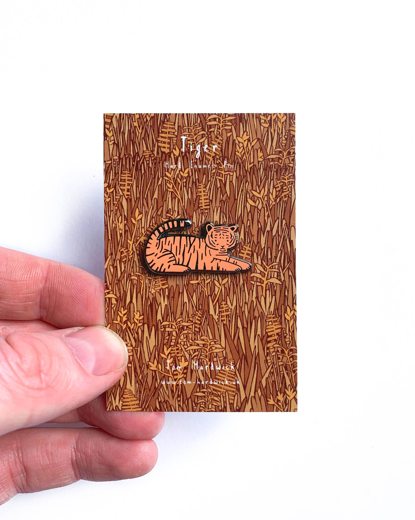 Tiger Enamel Pin