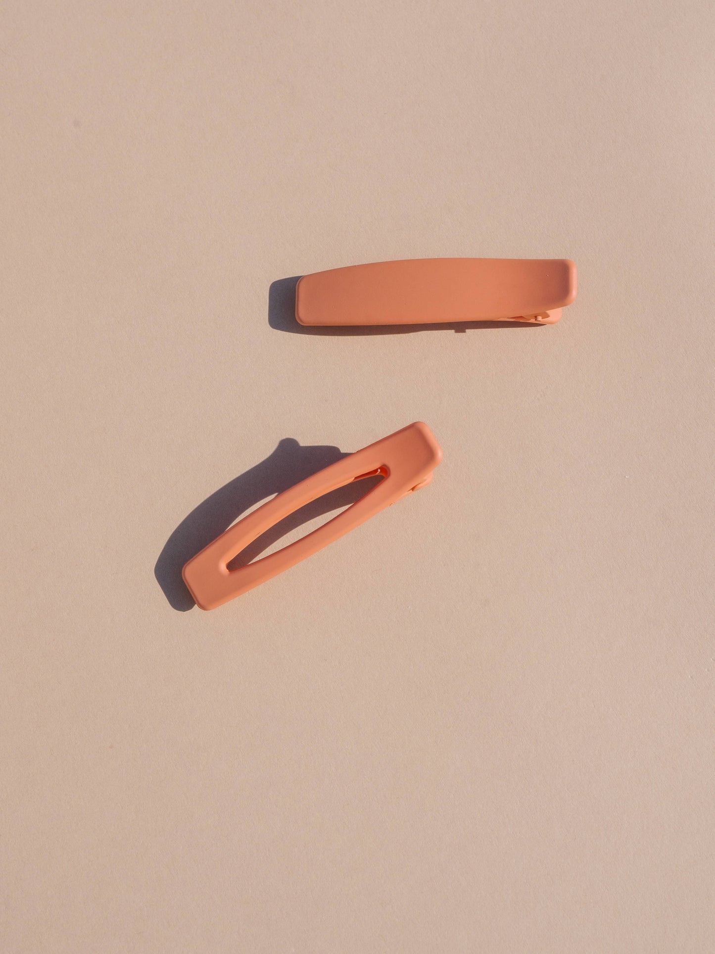 Lani | Peach | Acrylic Hair Clip | Hair Pin