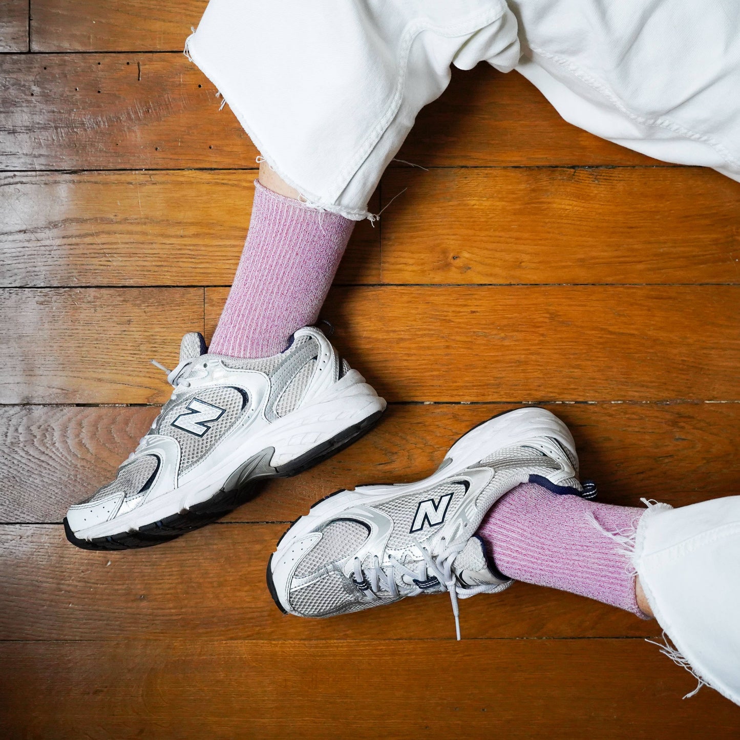 Glitter Socks | Pink