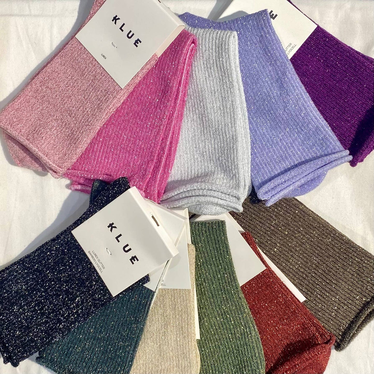 Glitter Socks | Pink