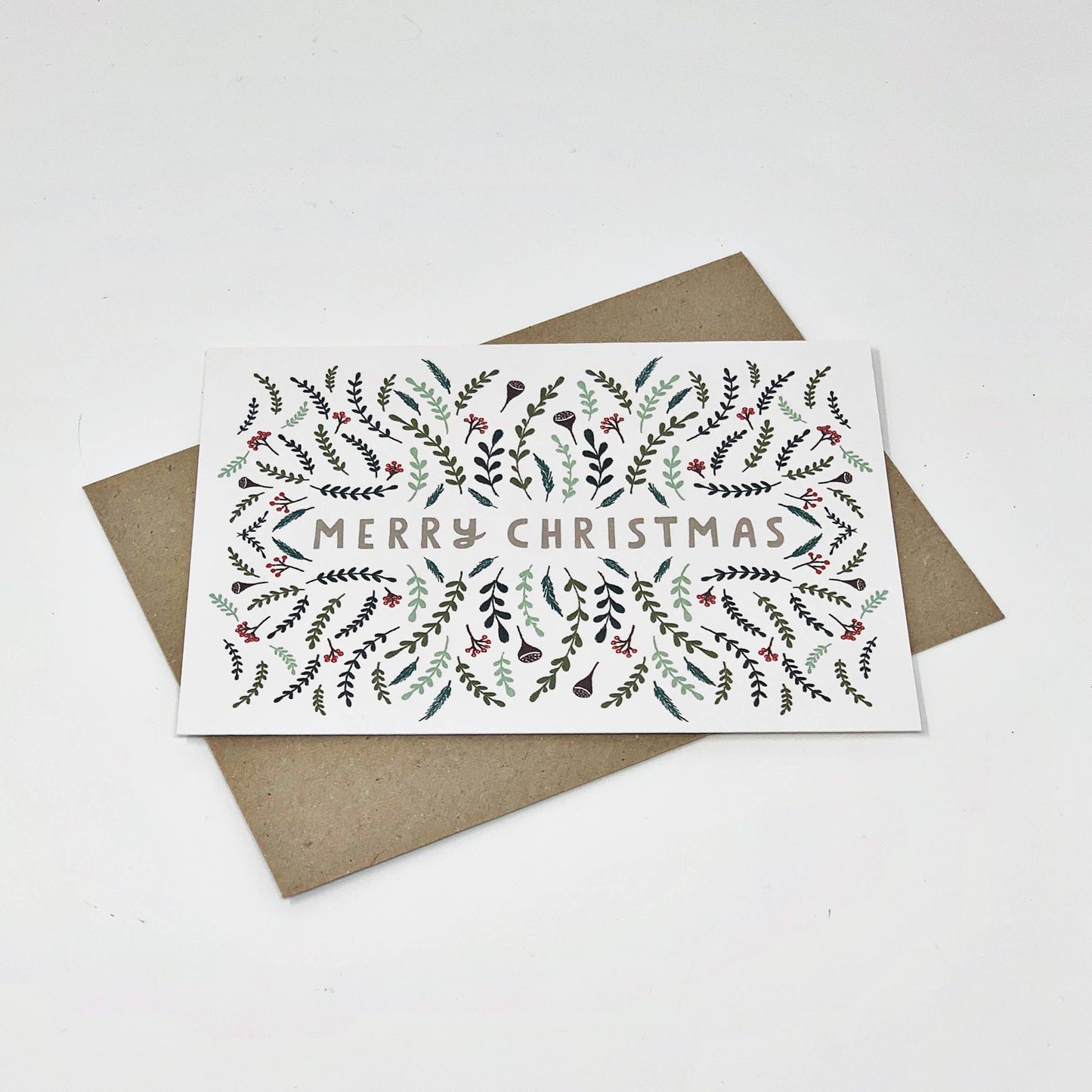 Merry Christmas Pattern Card