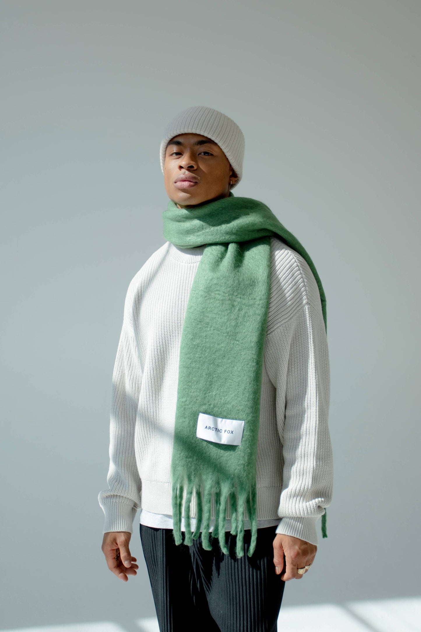 The Stockholm Scarf - 100% Recycled - Forest Fern - AW25