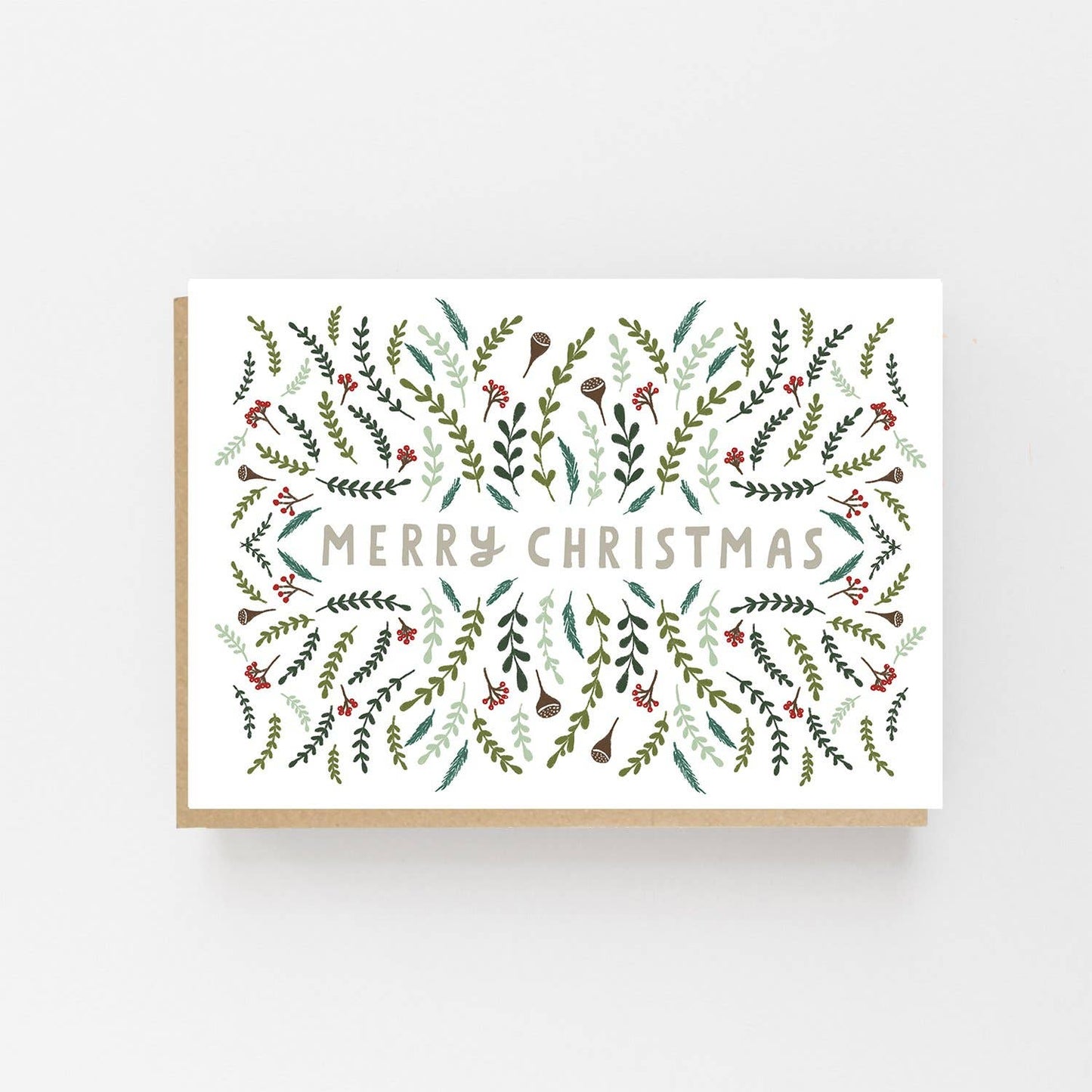 Merry Christmas Pattern Card