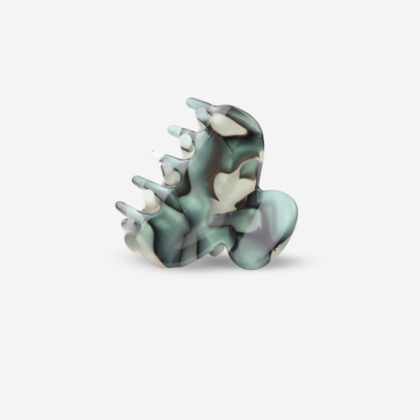 Mini Hair Claw | Magic Green
