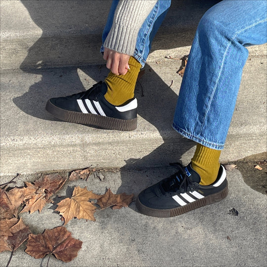 Crew Sock | Olive