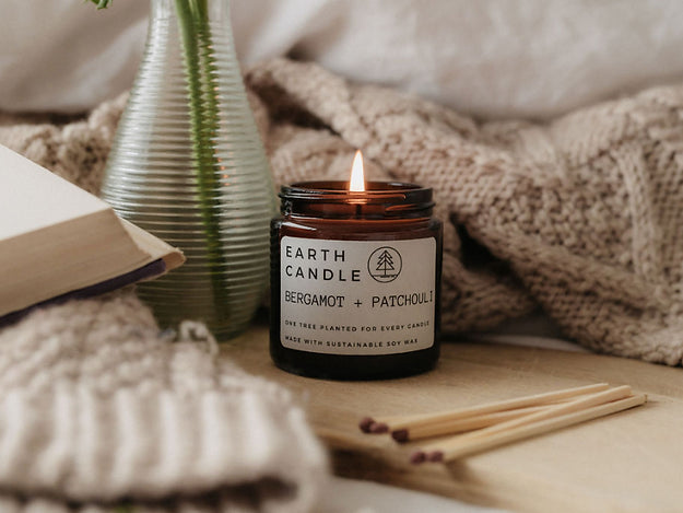 Bergamot + Patchouli | Soy Candle