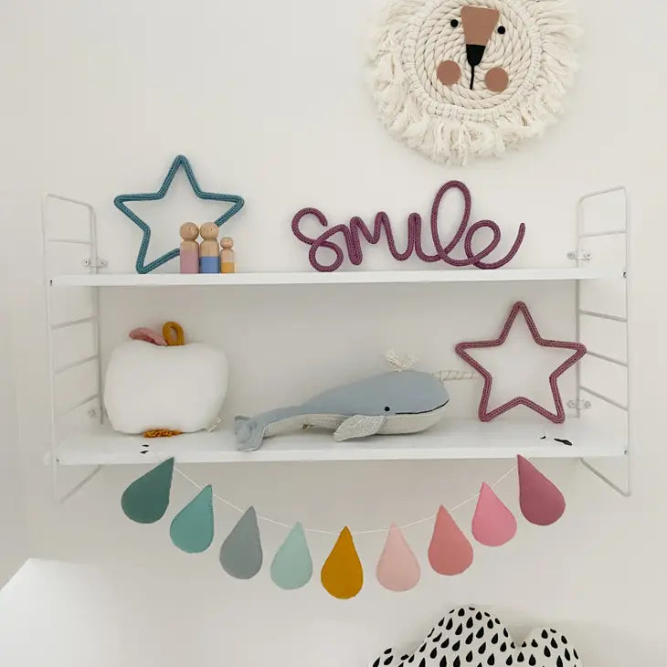Smile | Wire Word Wall Art