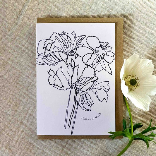 Impatiently Waiting For Anemones Card