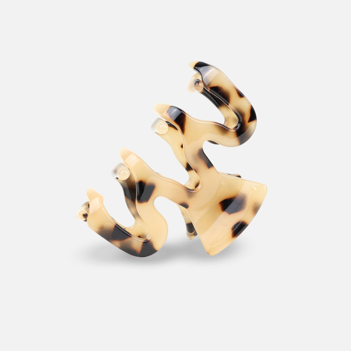 Hair Claw | Wave Cheetah