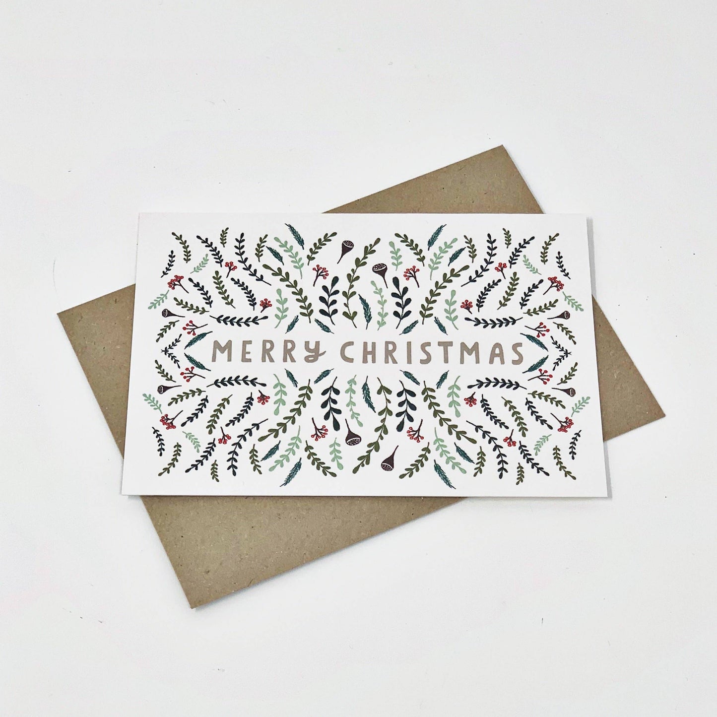 Merry Christmas Pattern Card