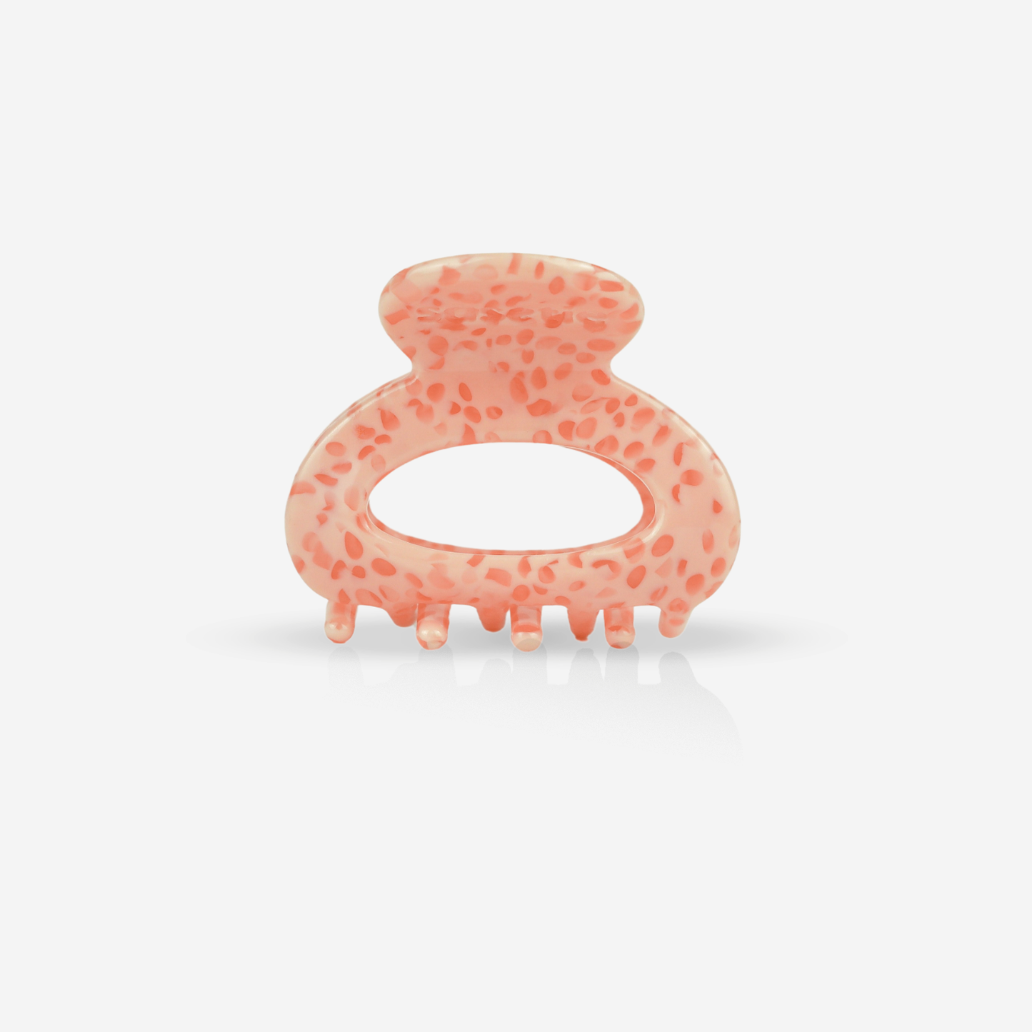 Mini Hair Claw | Apricot