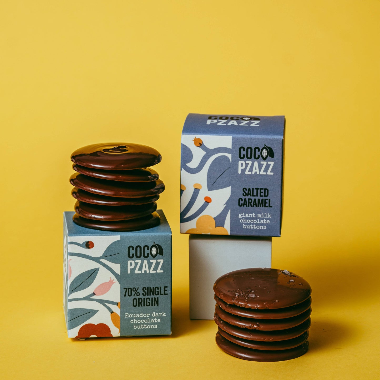 Giant Salted Caramel Milk Chocolate Buttons