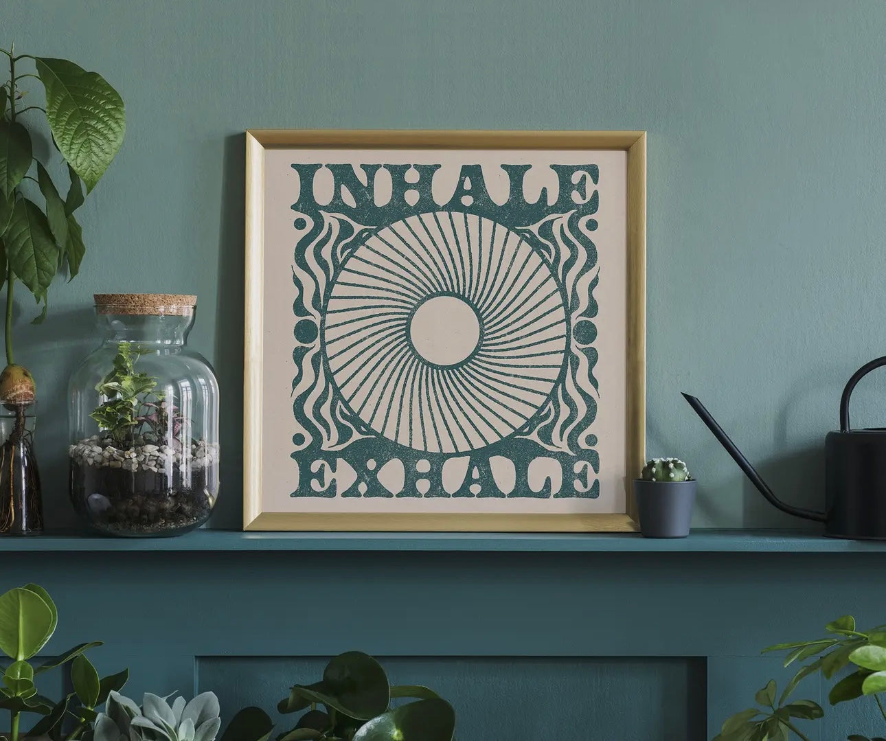 Inhale Exhale Print