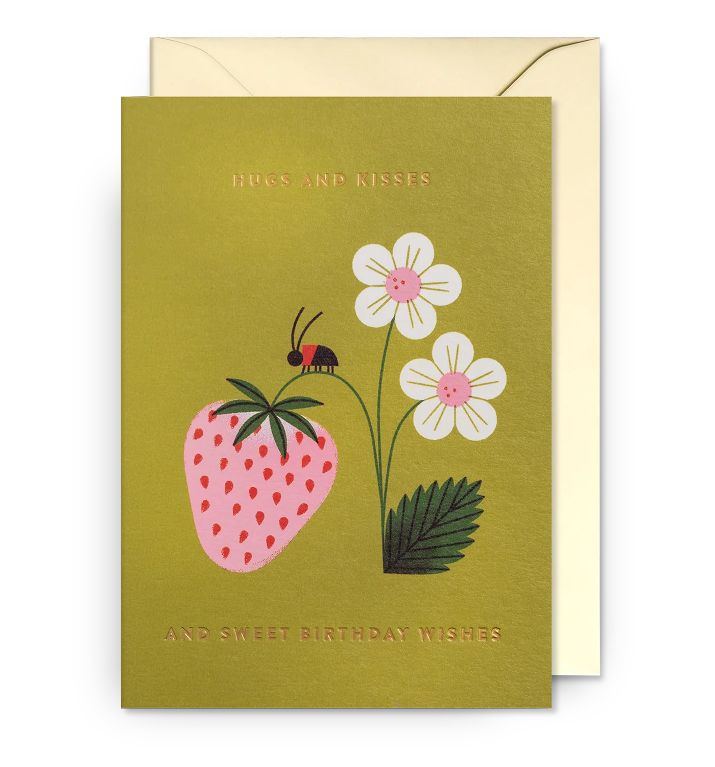 Hugs and Kisses Birthday Card