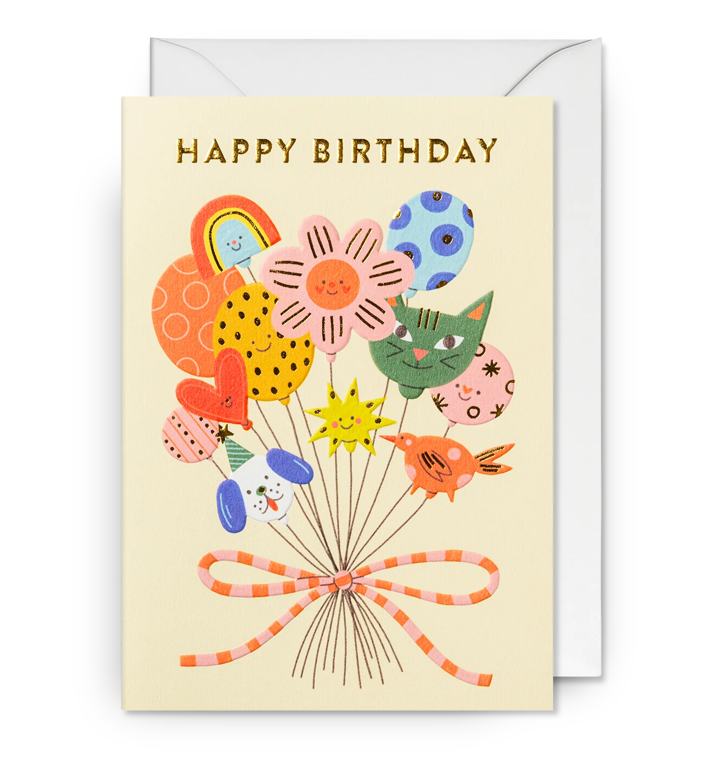 Balloon Bouquet Birthday Card