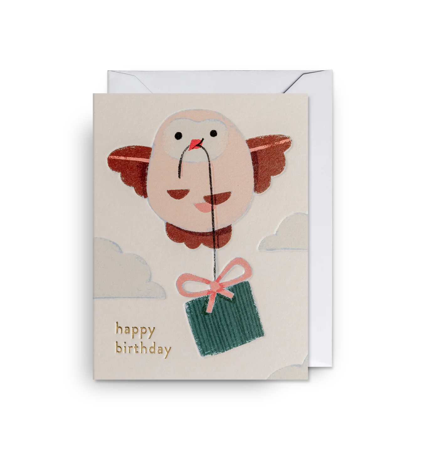 Little Owl Mini Birthday Card