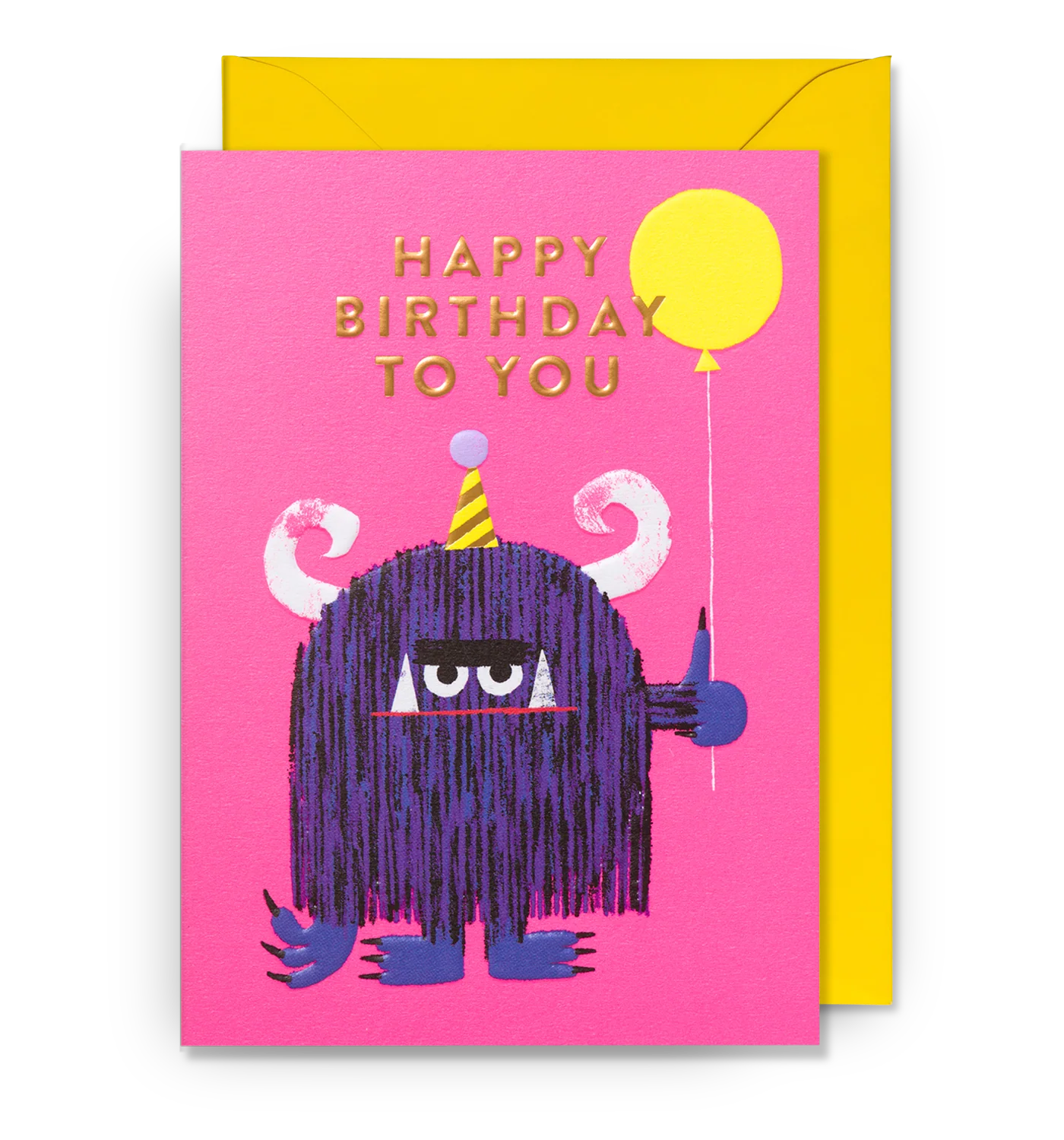 Party Monster Birthday Card