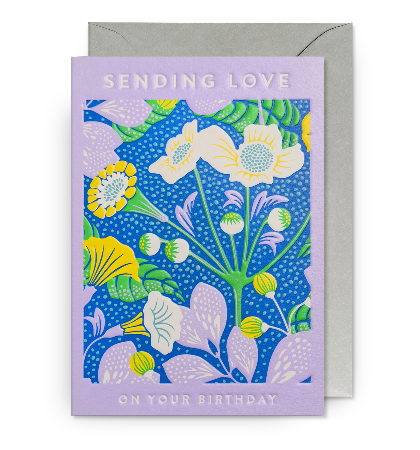 Sending Love Birthday Card