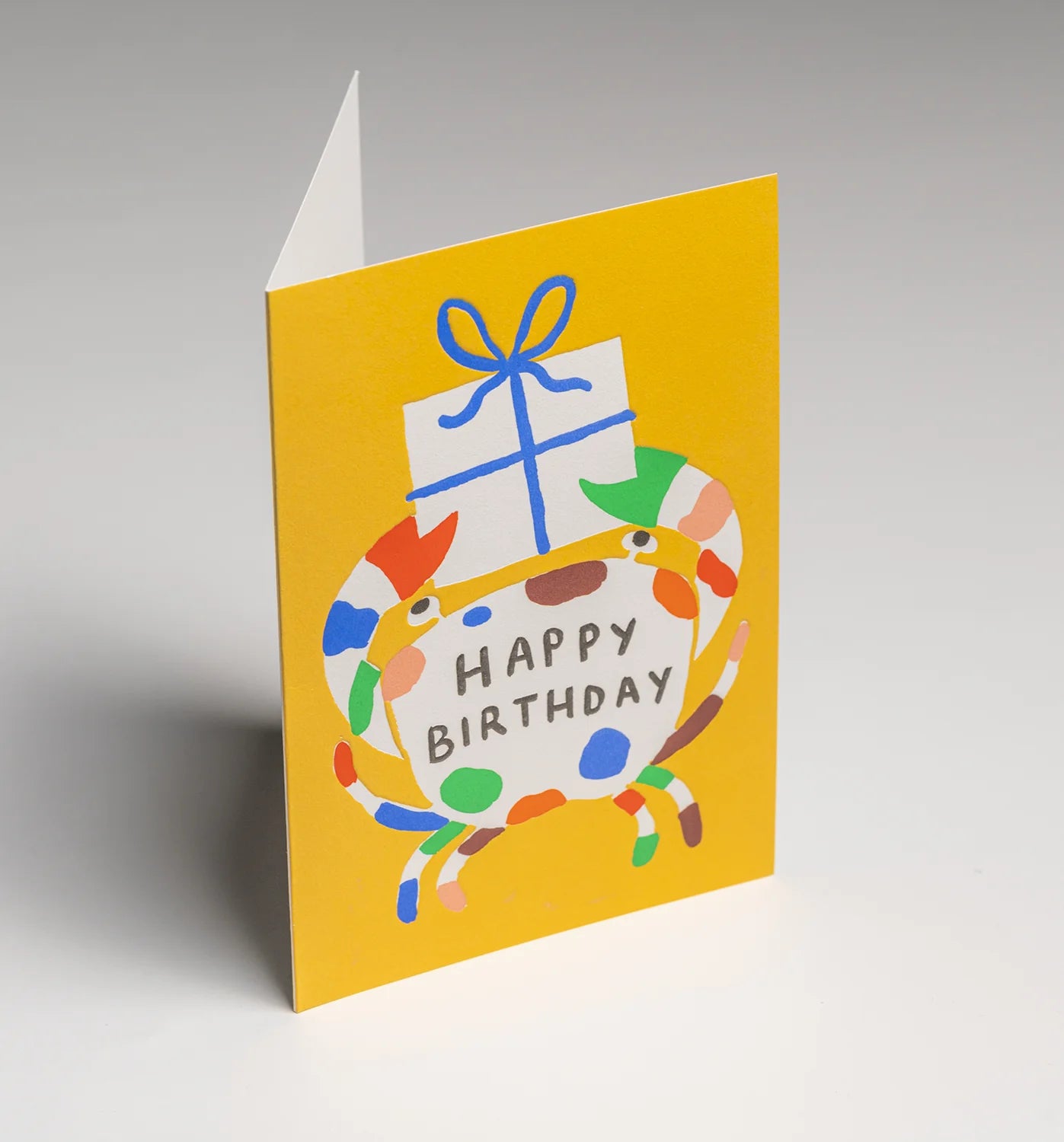 Big Crab Birthday Card