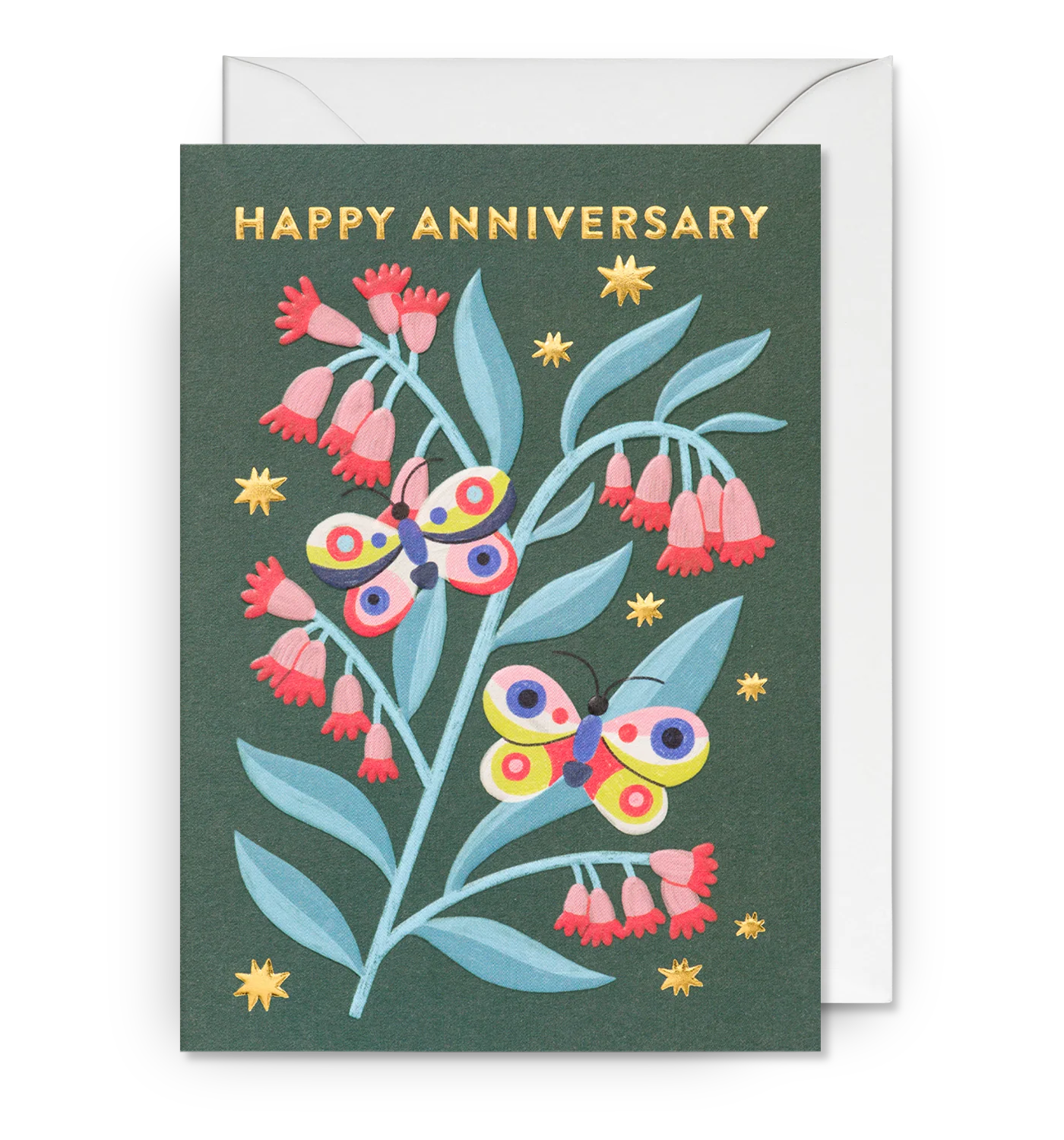 Butterflies Anniversary Card
