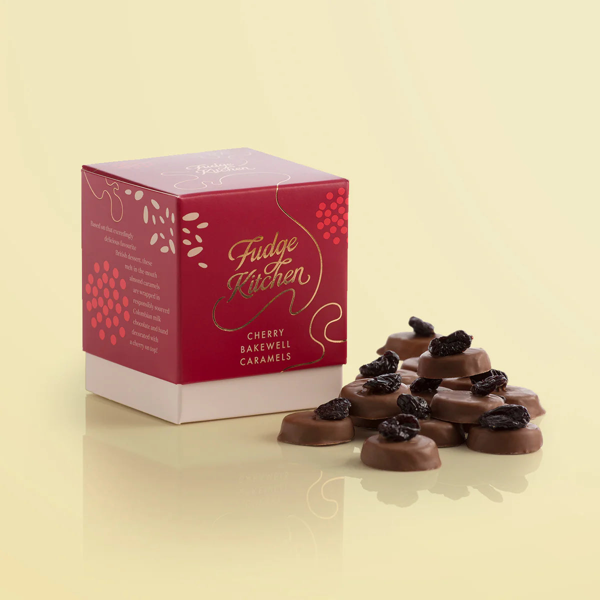 Cherry Bakewell Caramels