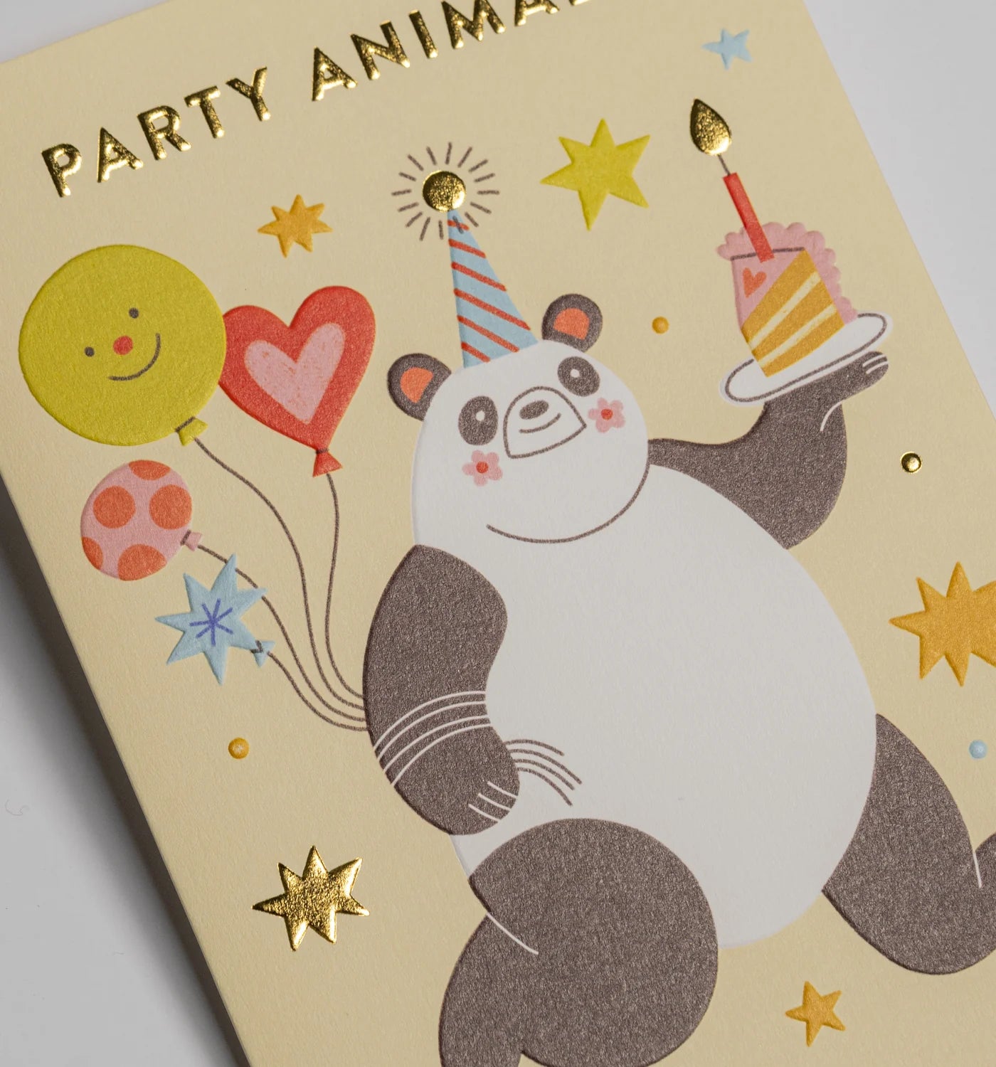 Party Panda Birthday Card