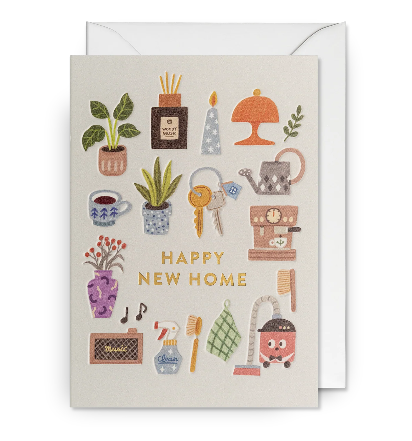 Hygge Happy New Home Card