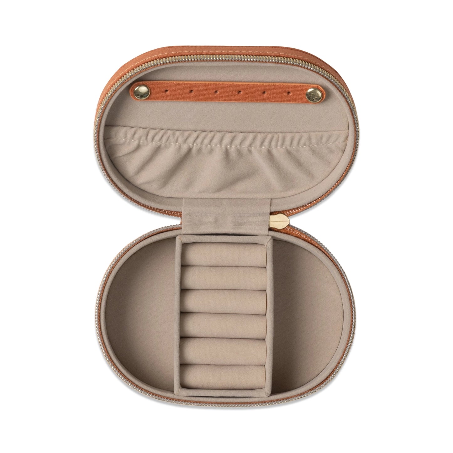 Oval Jewellery Case | Terracotta Sun