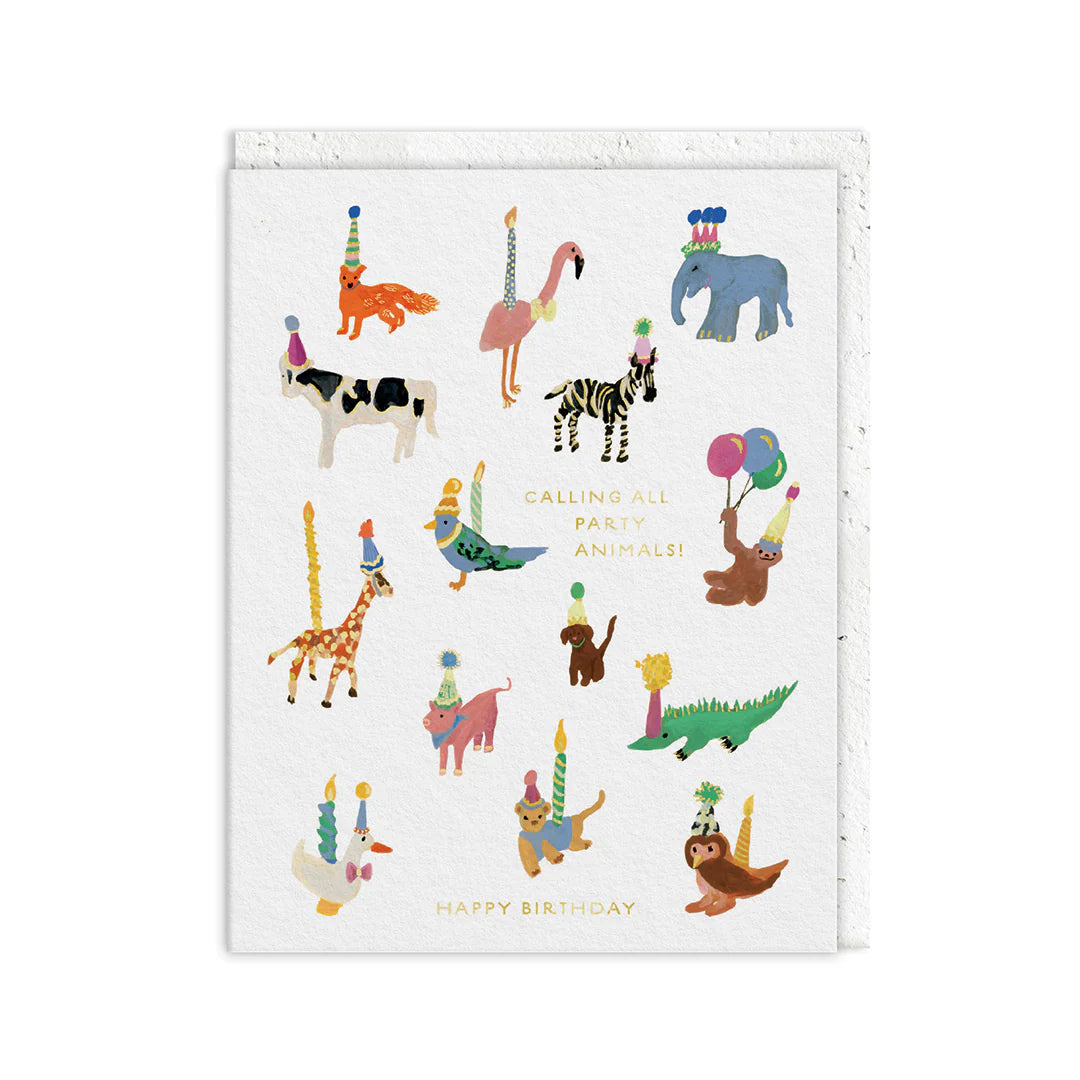 Party Animals Card
