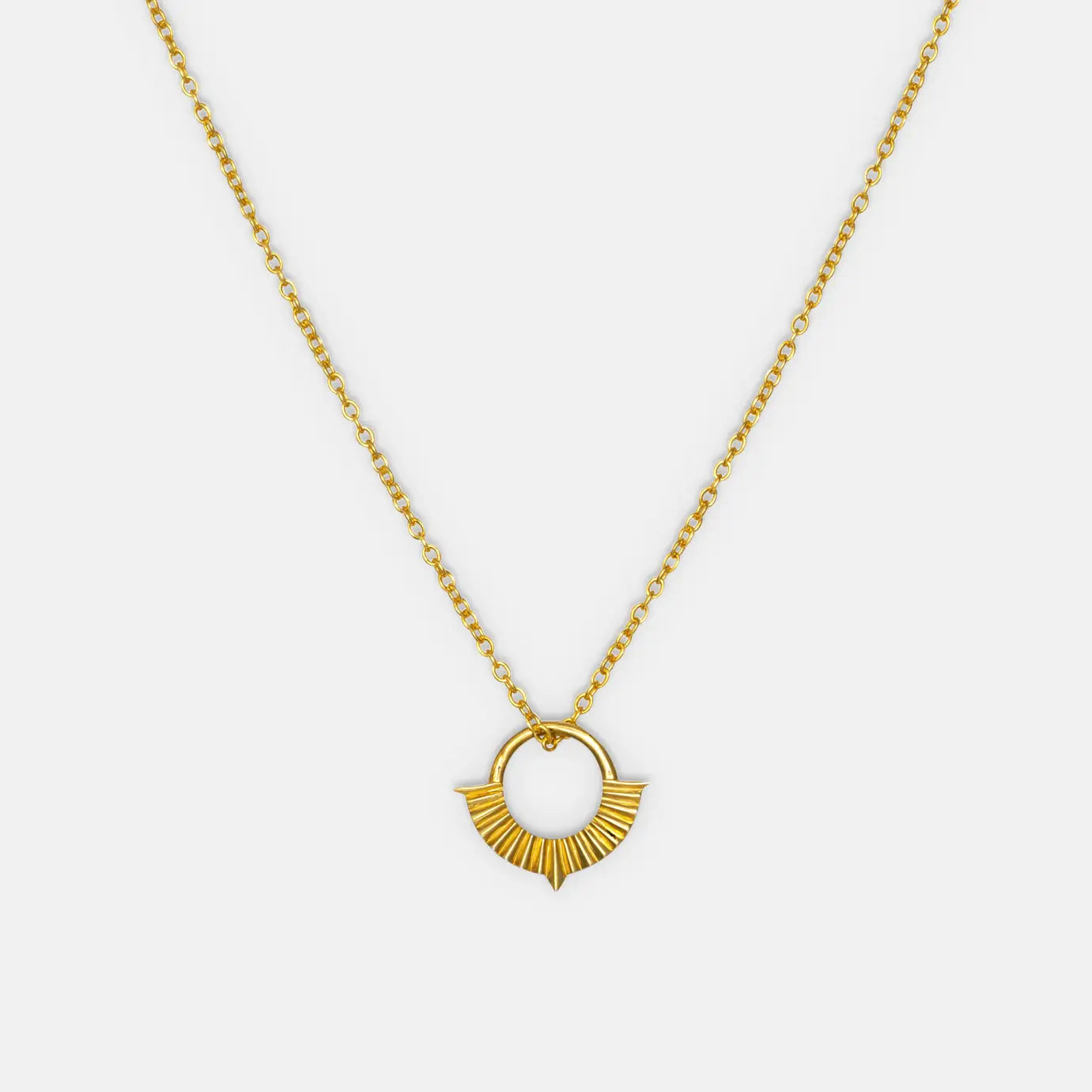 Gold Wren Necklace