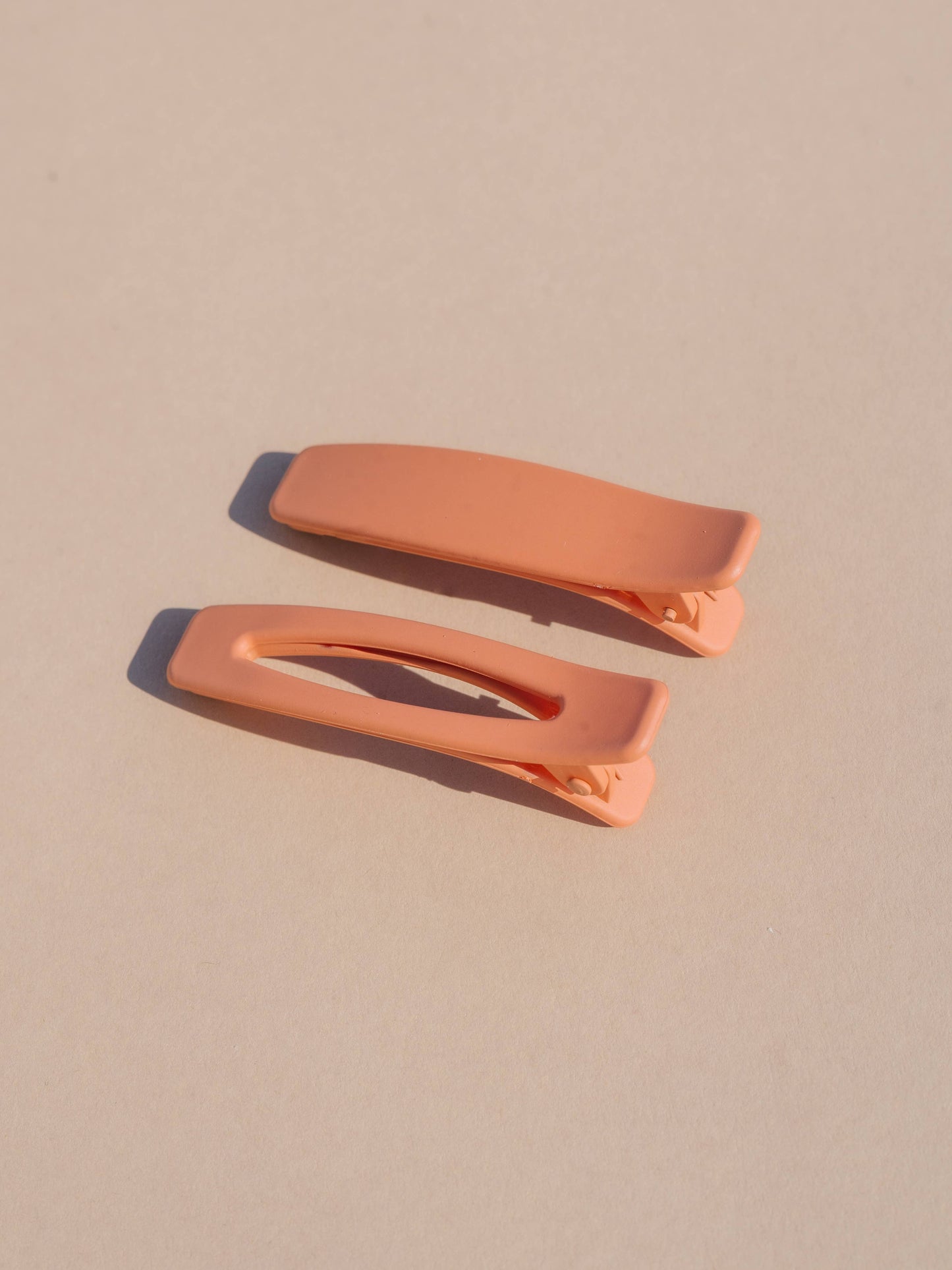 Lani | Peach | Acrylic Hair Clip | Hair Pin