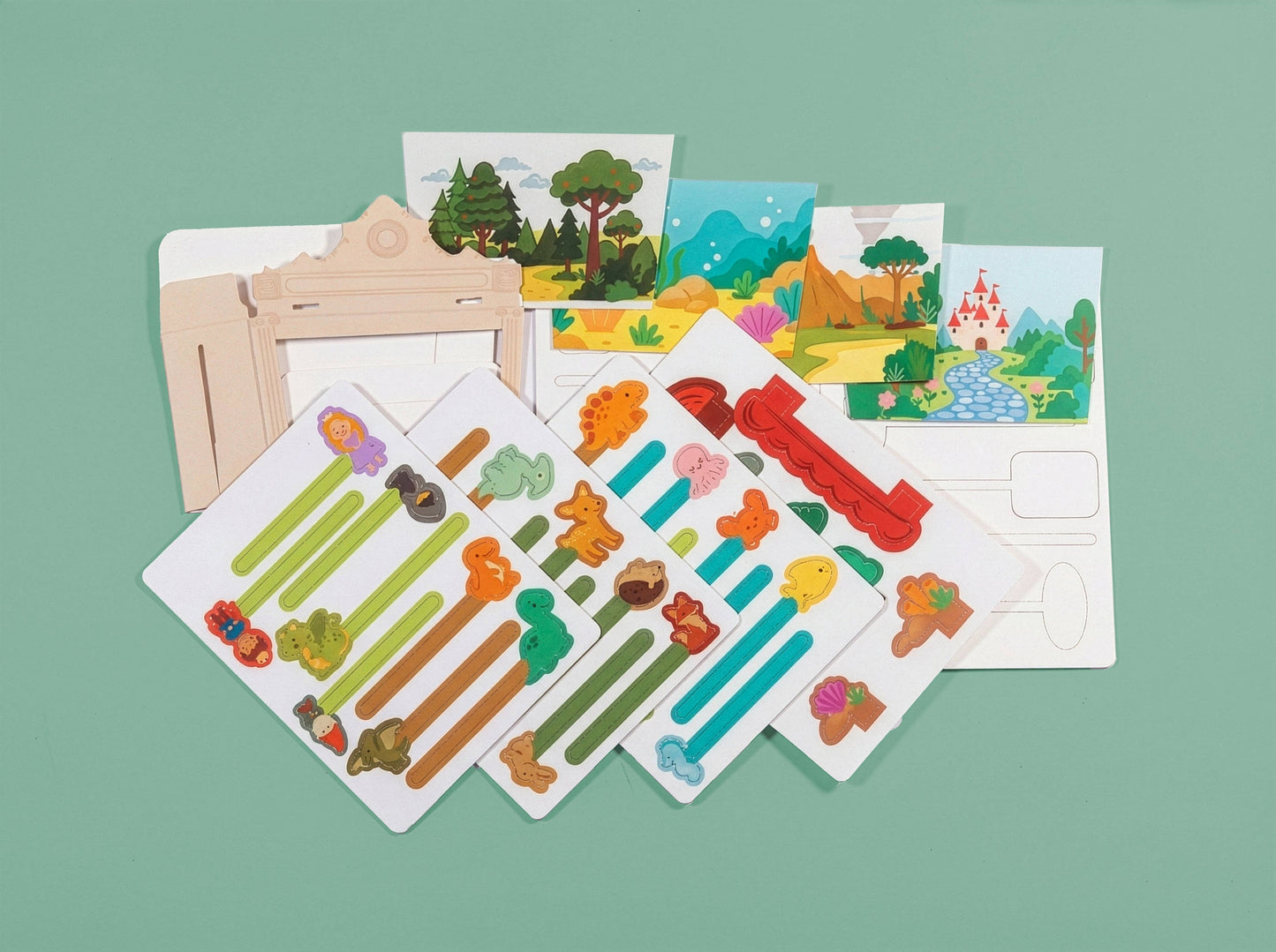 Mini Theatre Kit | Kids Craft Kit | Paper Play Theatre