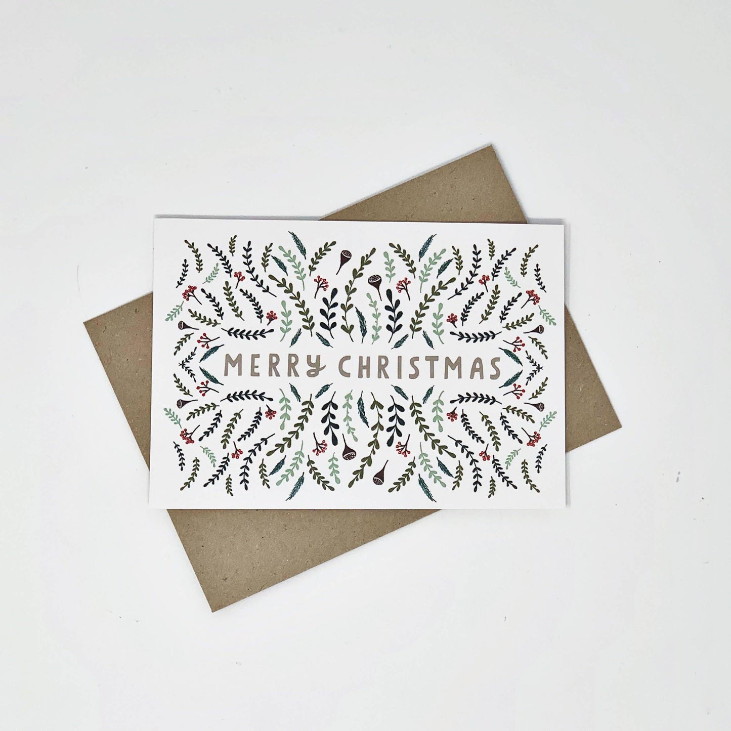 Merry Christmas Pattern Card
