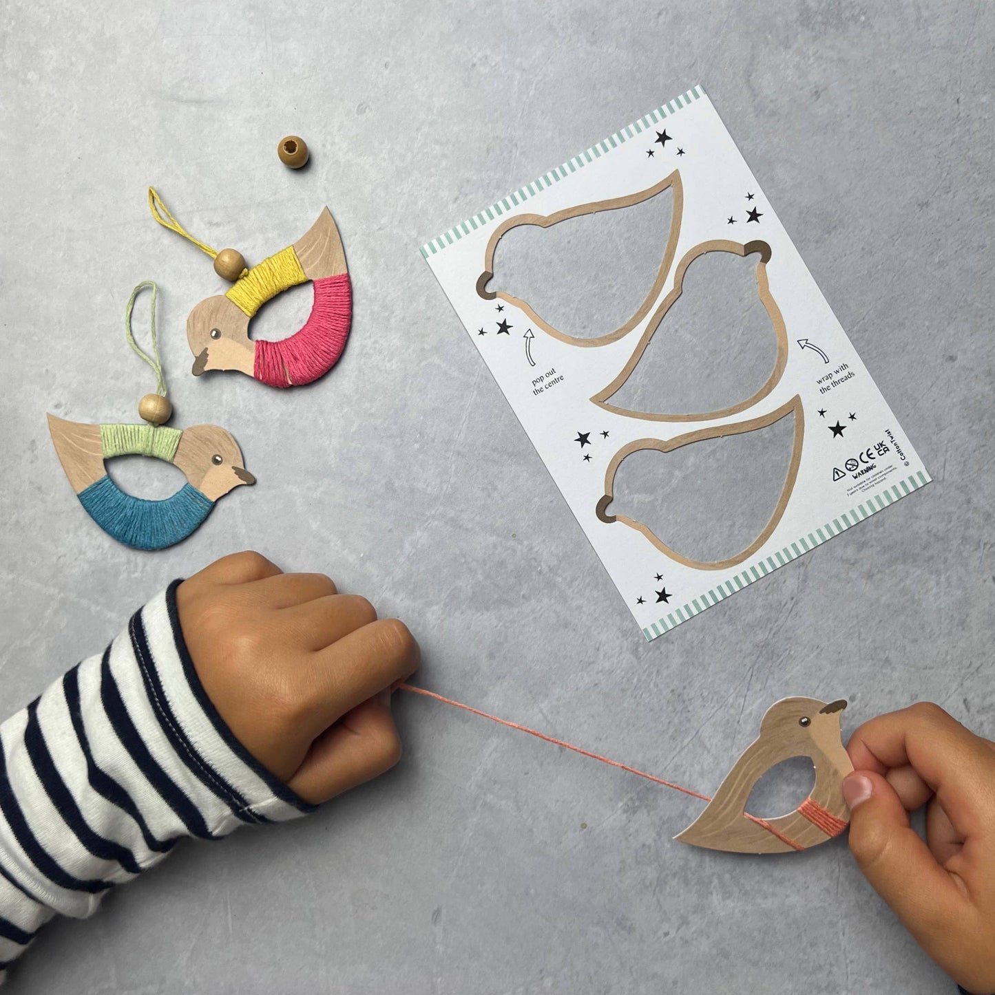 Make Your Own Flying Bird Decorations