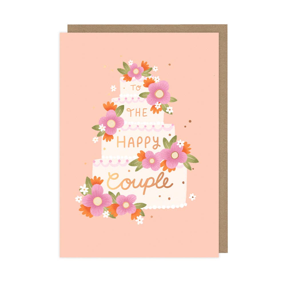 Happy Couple Wedding Card