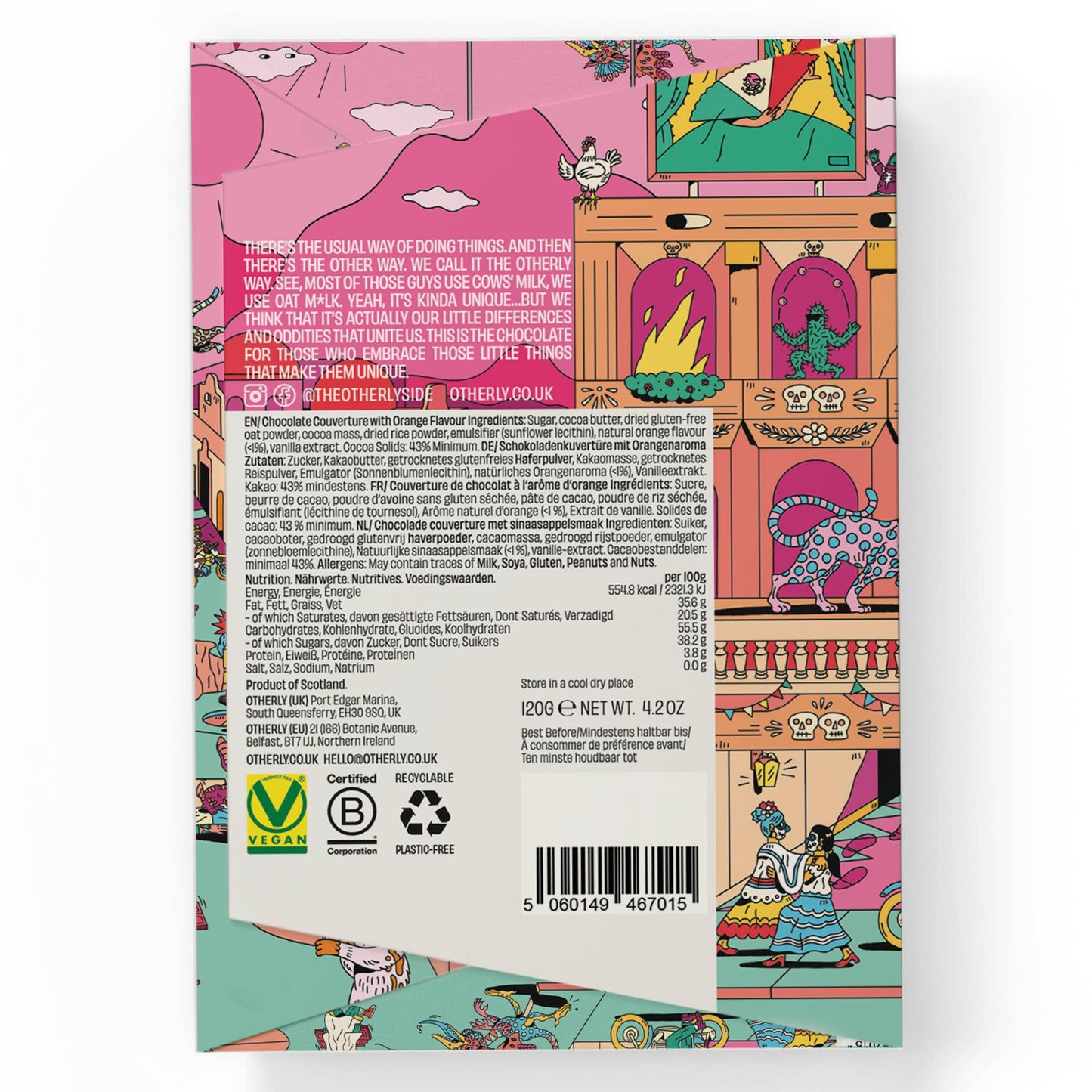 Oatm*lk Chocolate Bar | Orange