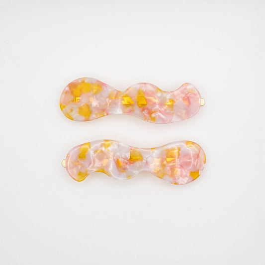 Speckle Hair Slides | Set of 2
