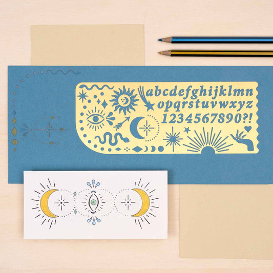 Design Stencil | Celestial & Mystic