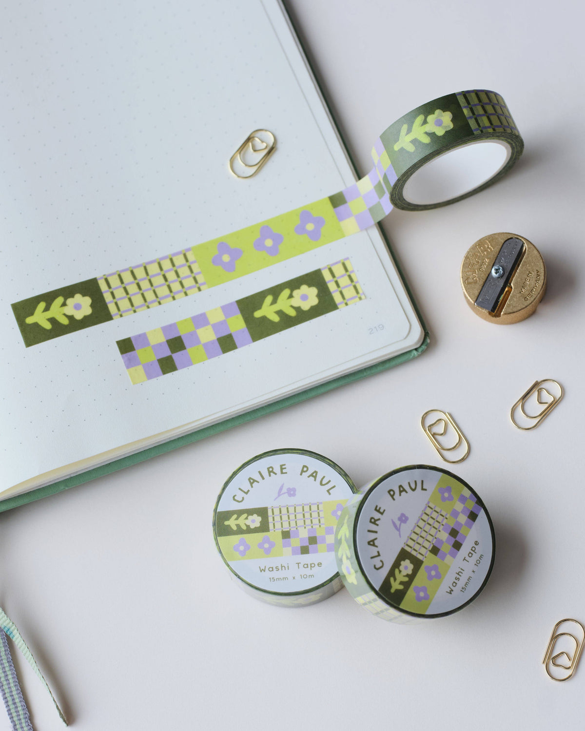 Flower Patch Washi Tape
