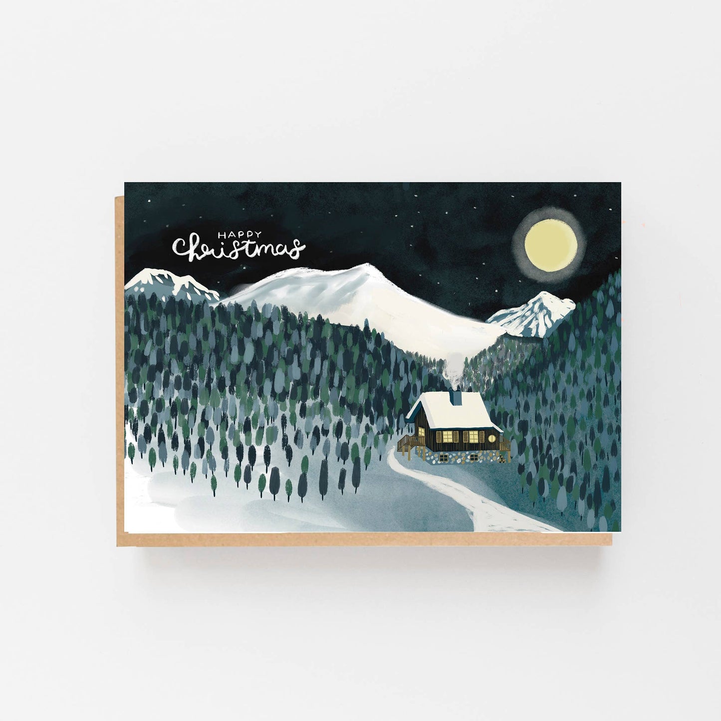 Happy Christmas Landscape Card