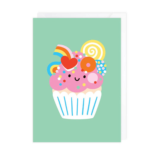 Happy Cupcake Card