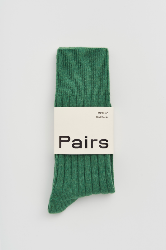Merino Bed Socks | Village Green