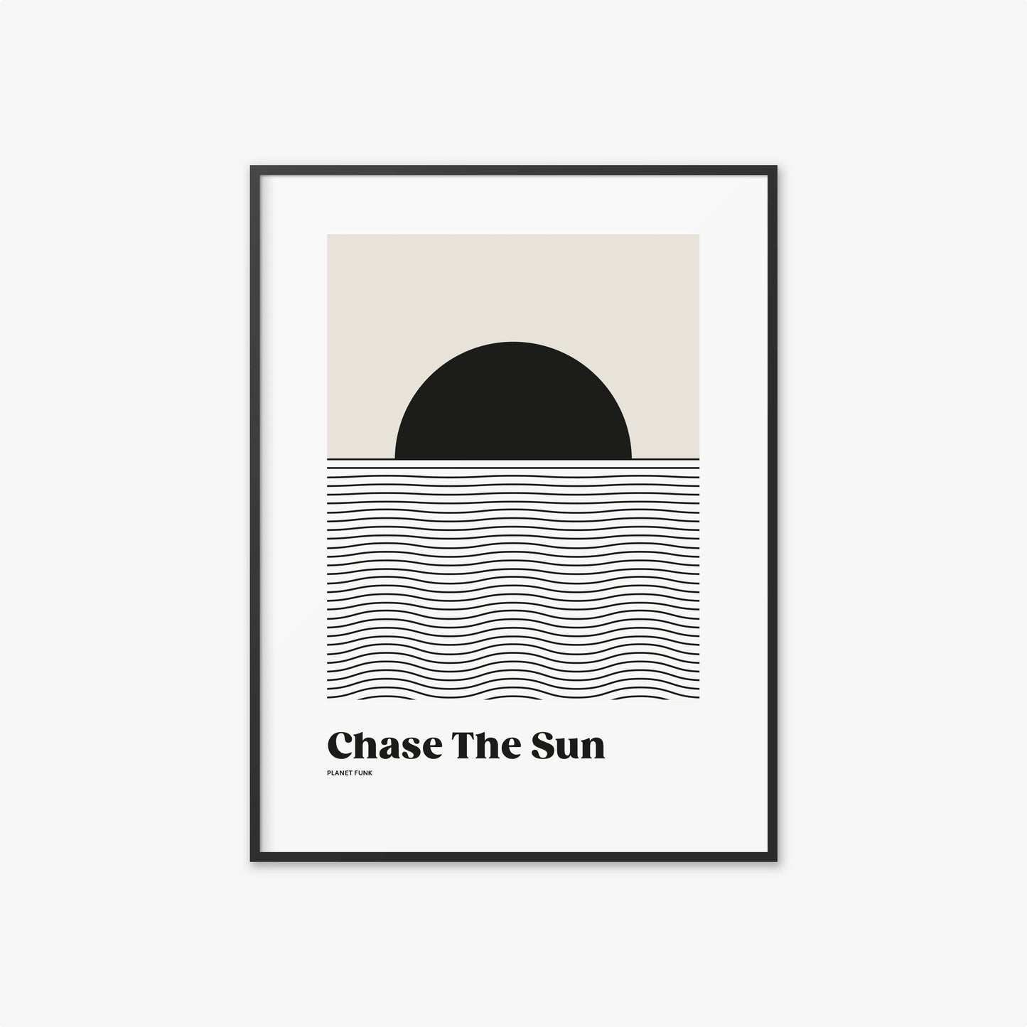 Chase The Sun Print | A3