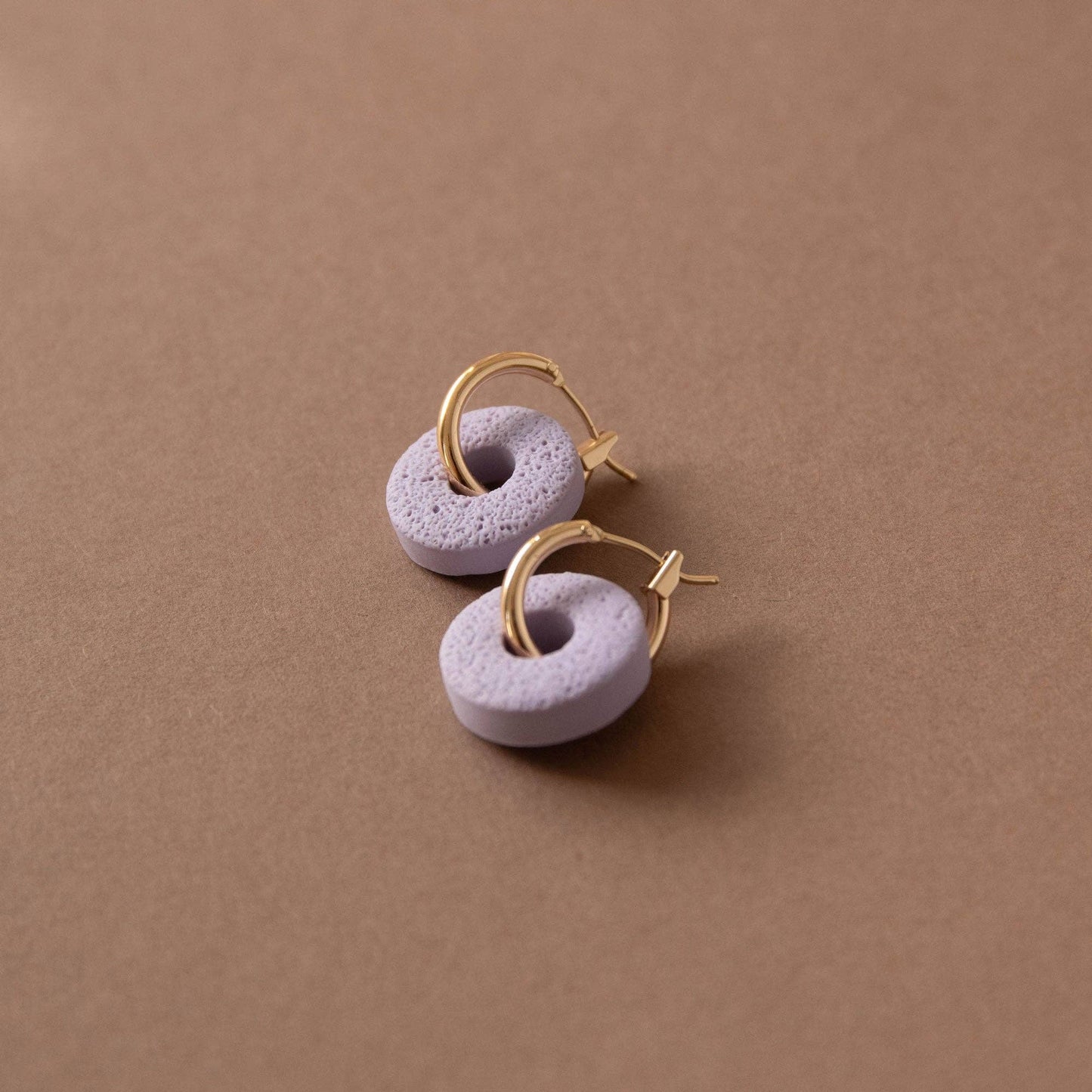 Surround Hoop Earrings | Lilac