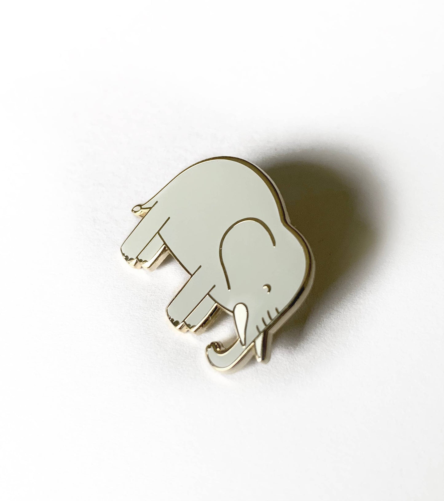 Elephant Enamel Pin