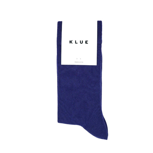 KLUE Organic solid Socks | Indigo: 41-46