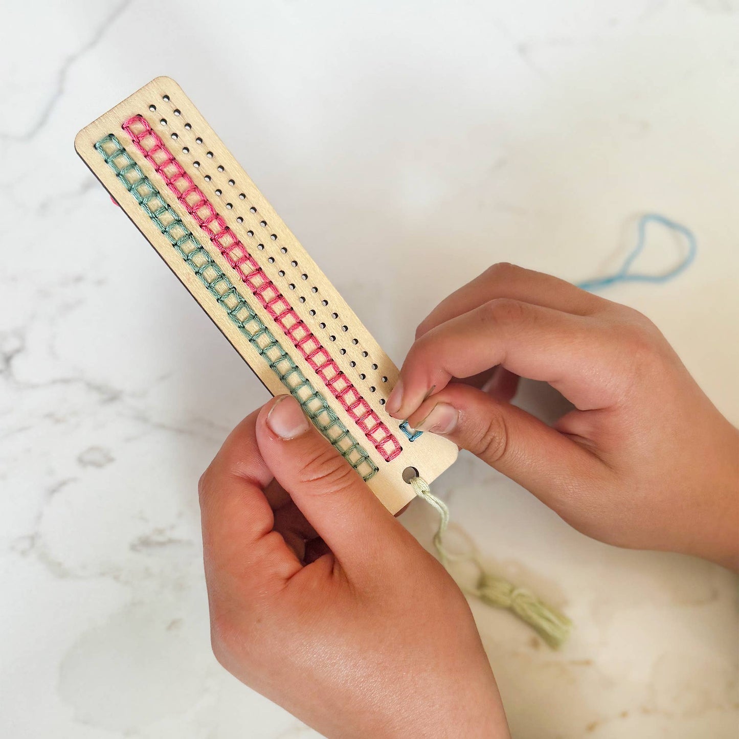 Make Your Own Stitched Tassel Bookmark Kit