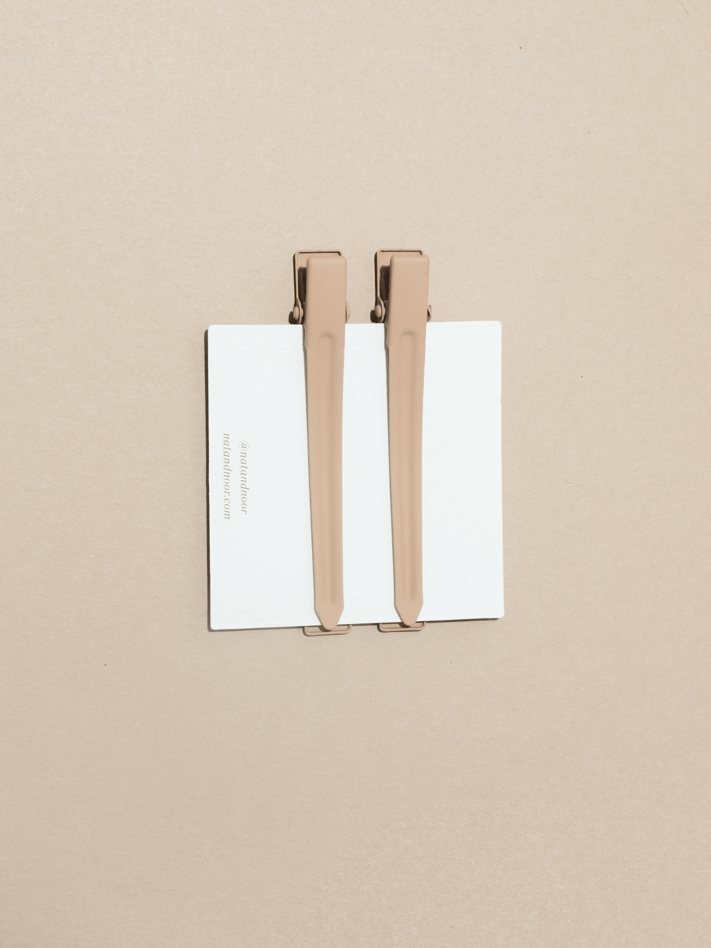 Leia Hair Clips Set | Burnt Orange